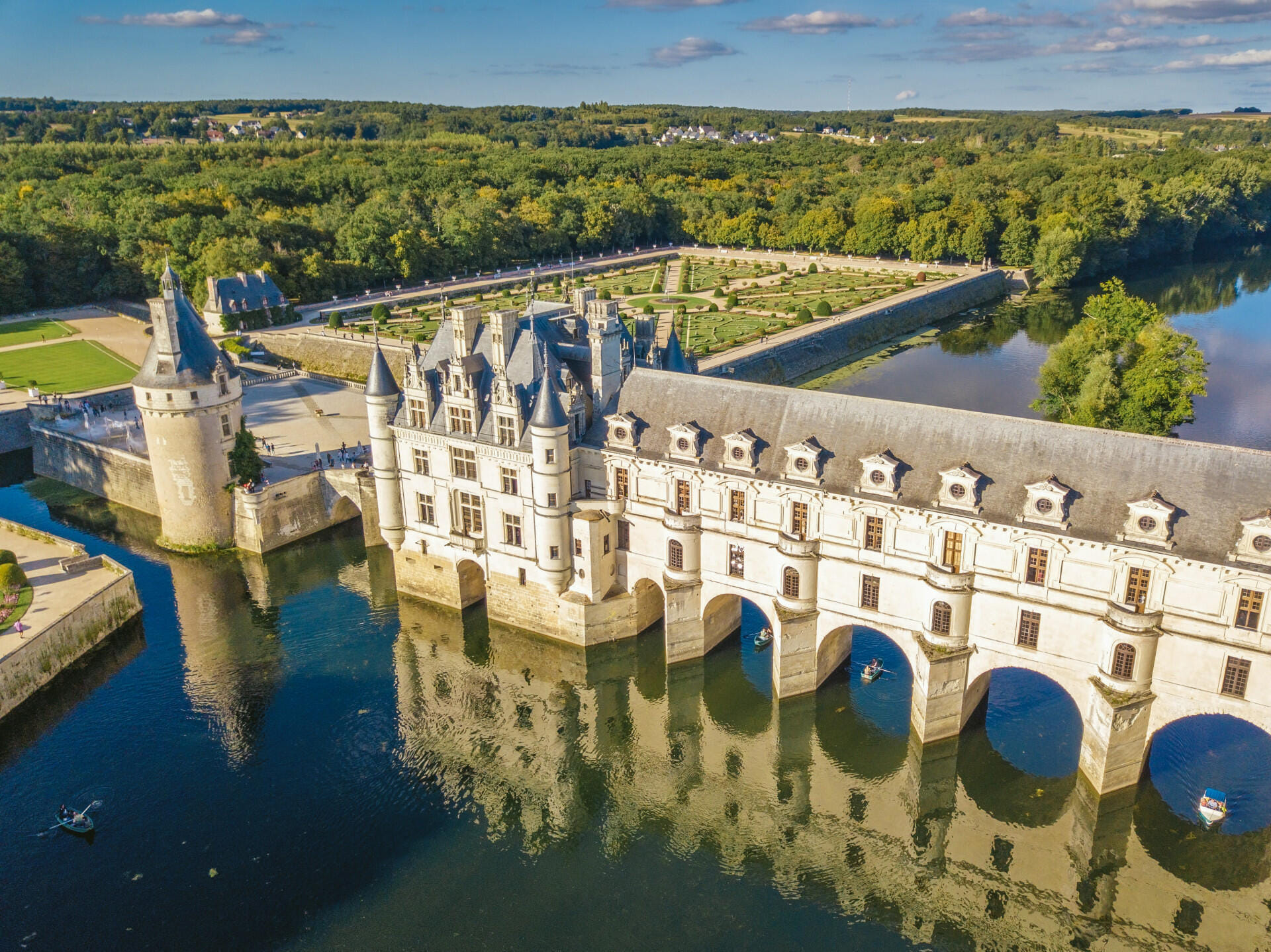 val de loire et Cher entre azay le rideau et Chambord