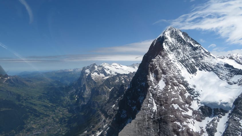 Aletschletscher und die Eigernordwand
