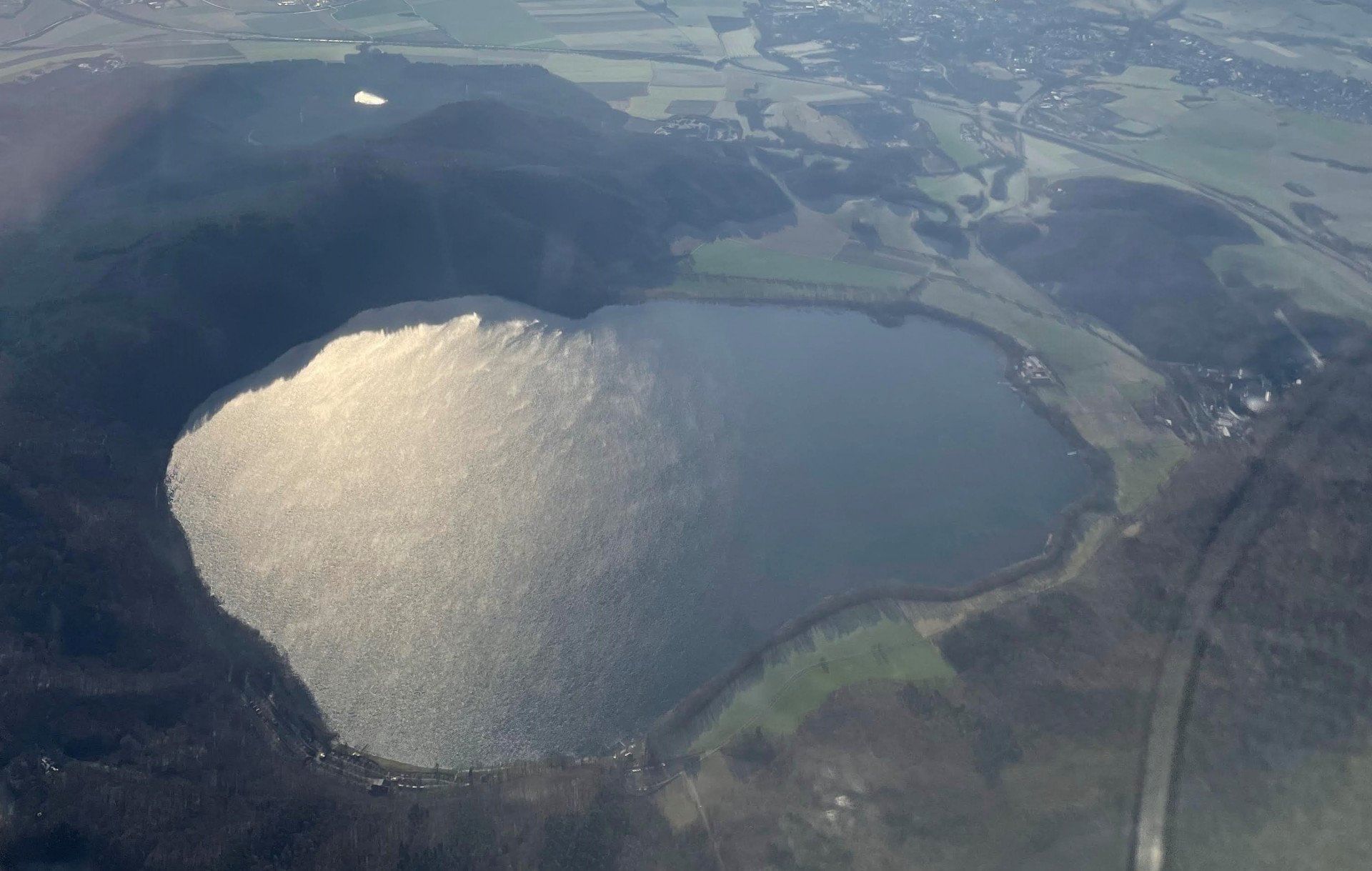 Schöner Rundflug: Maria Laach und Nürburgring (2 Passagiere)