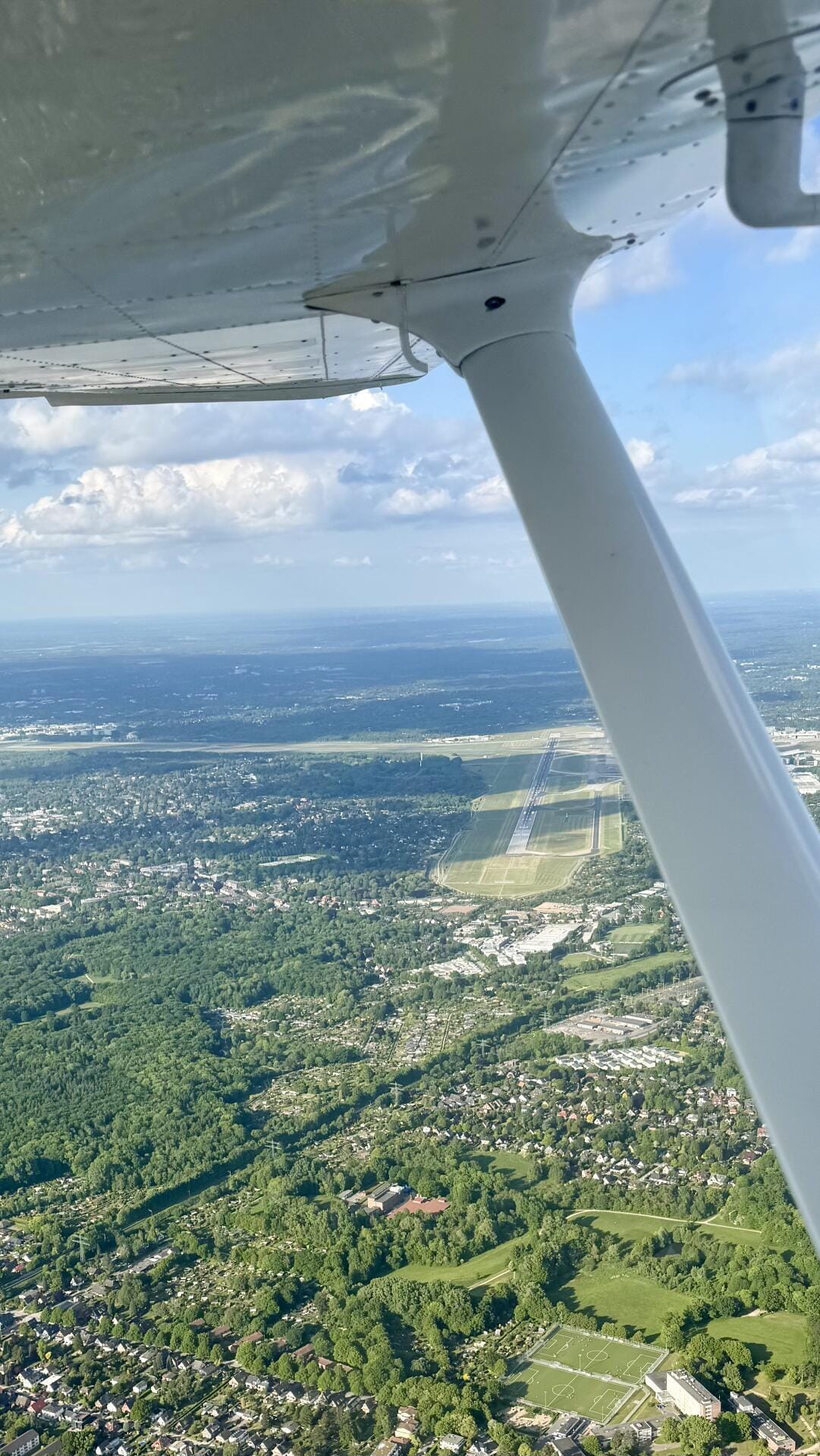 Rundflug über Hamburg