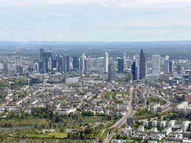 1h Rundflug um Frankfurt am Main