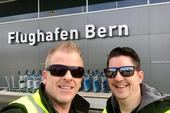 Bundeshauptstadt Bern mit Landung in Belp / Captial Berne with a landing in Belp