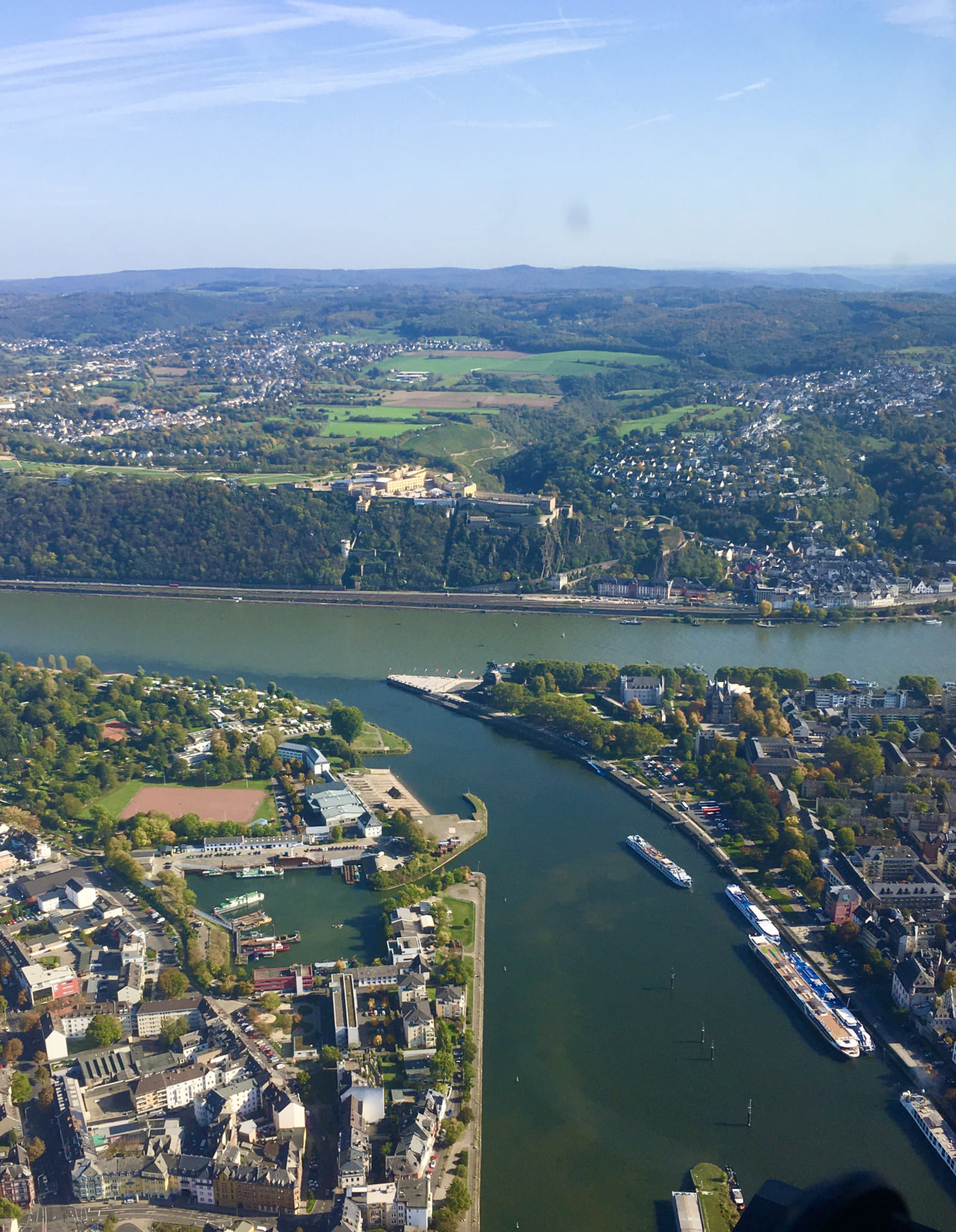Deutsches Eck in Koblenz
