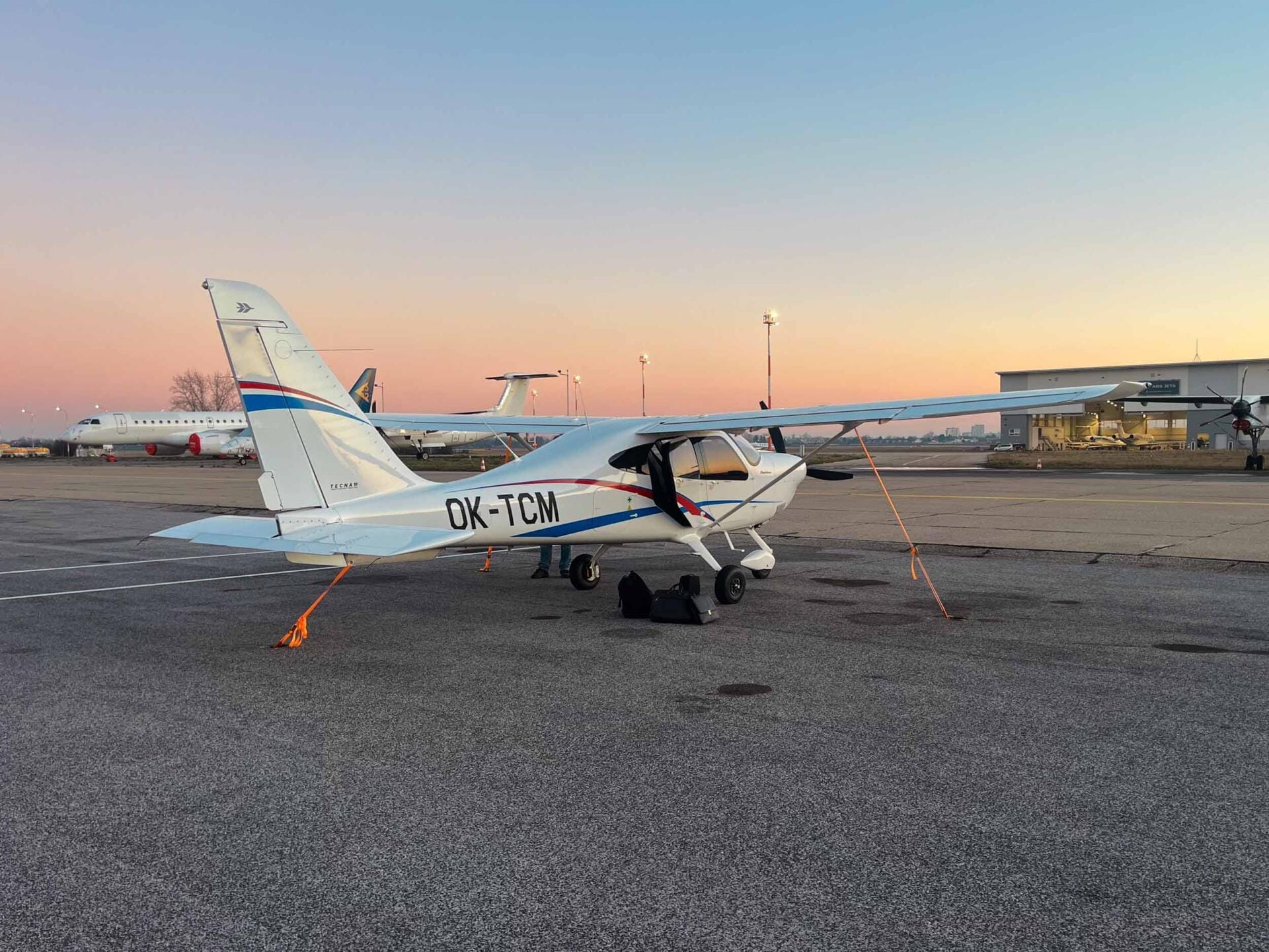 Flight over Bratislava and Devin Castle