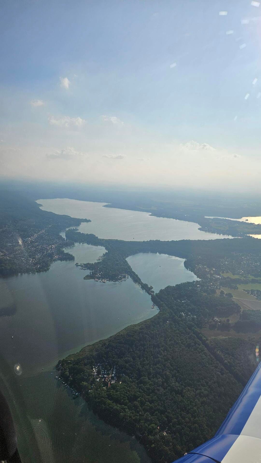 Rundflug Brandenburger Seen und Städte