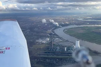 Rundflug Niederrhein - Ruhrgebiet