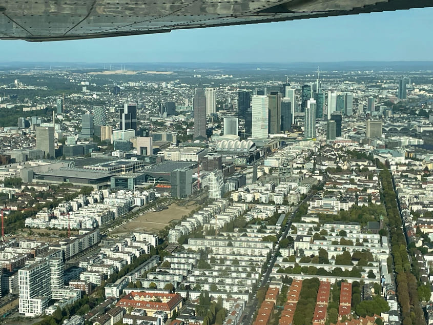 Rundflug um Frankurt City, C172 (150 PS)