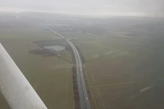 Flight over York