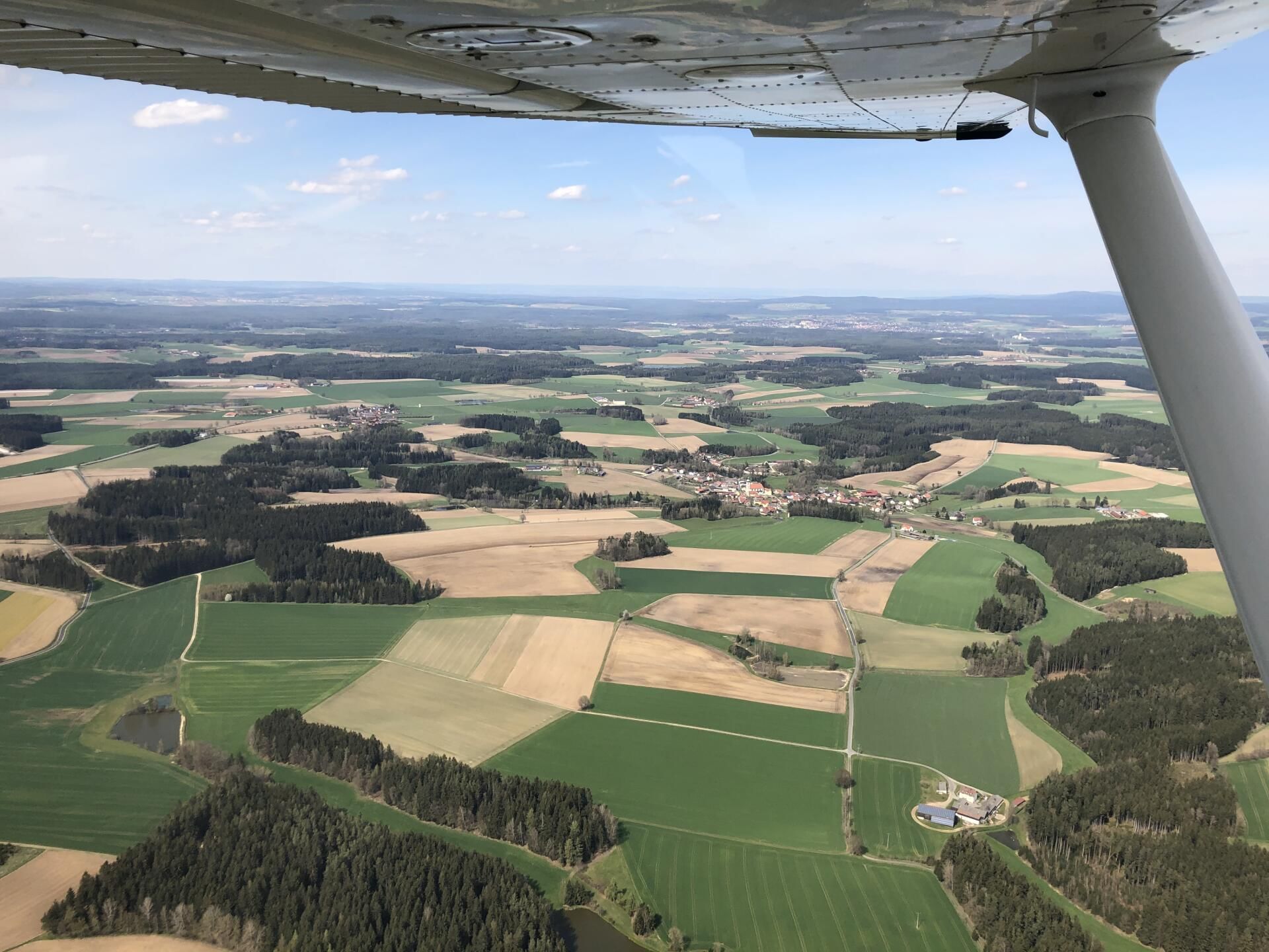 Oberpfalzrundflug ab Weiden 30 Min.