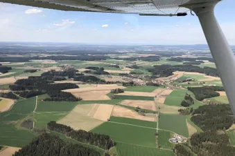 Oberpfalzrundflug ab Weiden 30 Min.