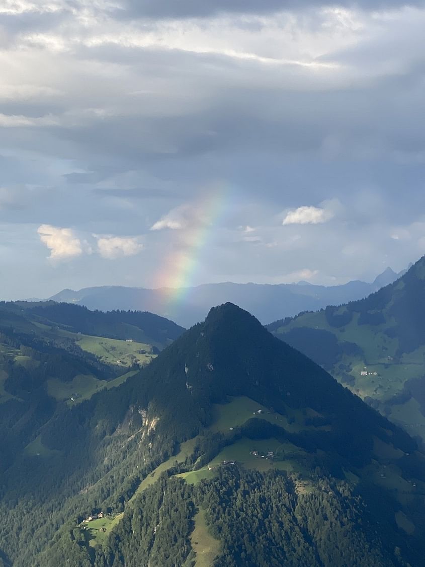 Rundflug über die Berge ab Zürich