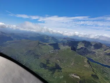 Excursion flight to Snowdonia and Llŷn Peninsula