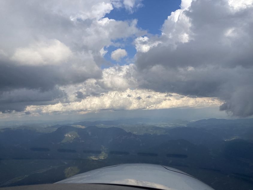 Flug Graz nach Altenrhein