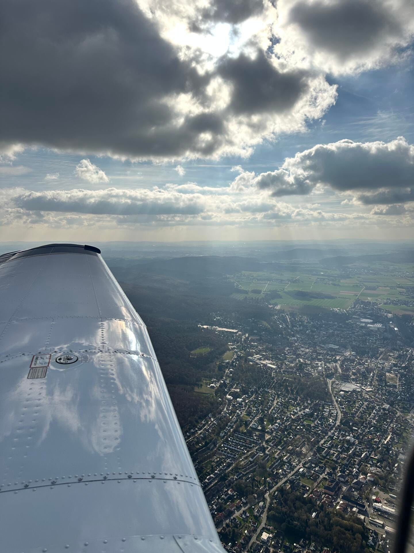 Rundflug über Lippe