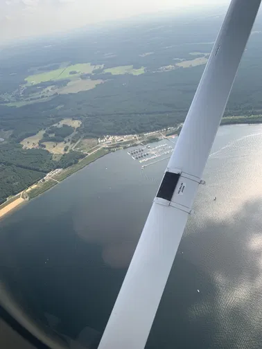 XXL-Rundflug: Seenland, Kraftwerk & Lausitzring!