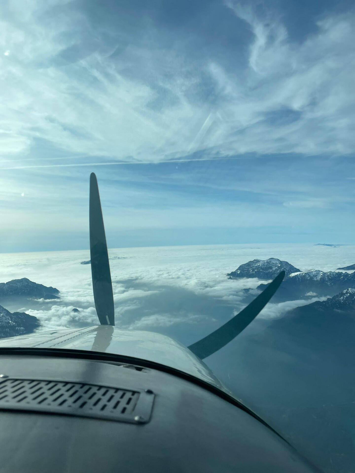 Looking out towards Padova