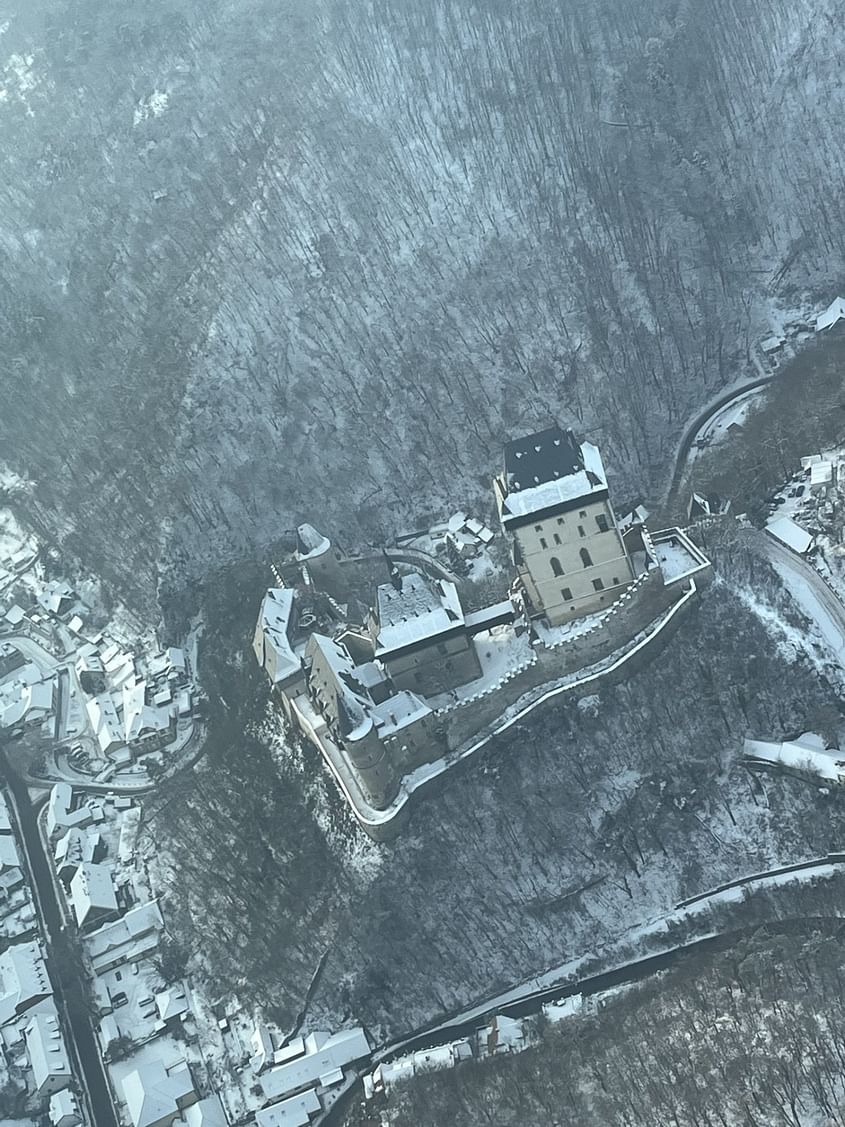 Flight over the best castles in the Czech republic