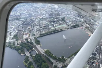 Entdecke Hamburg von oben!