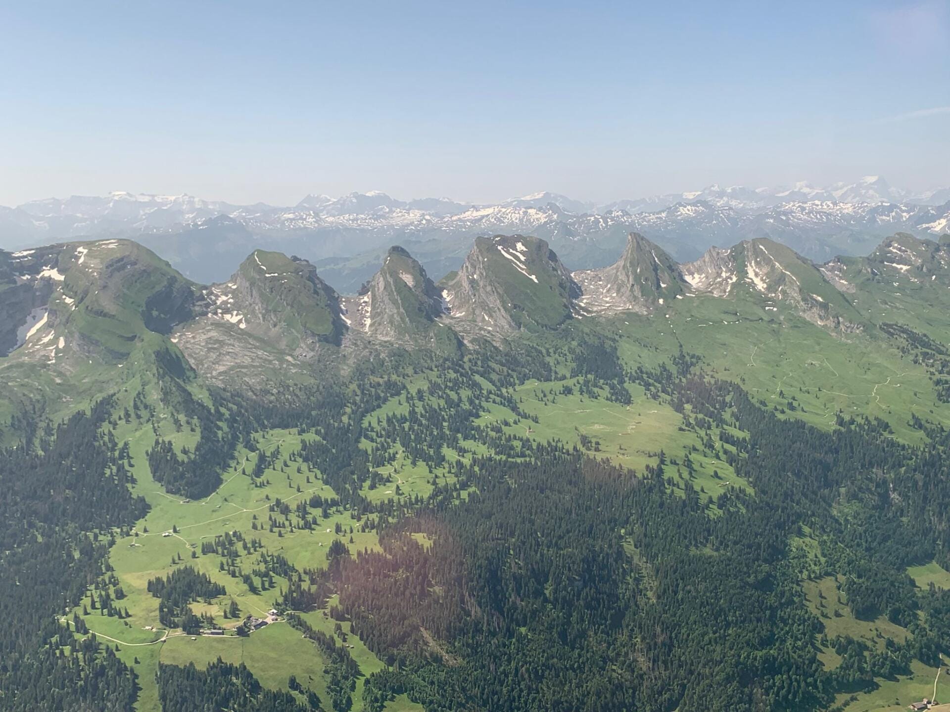 Rundflug Alpstein - Toggenburg