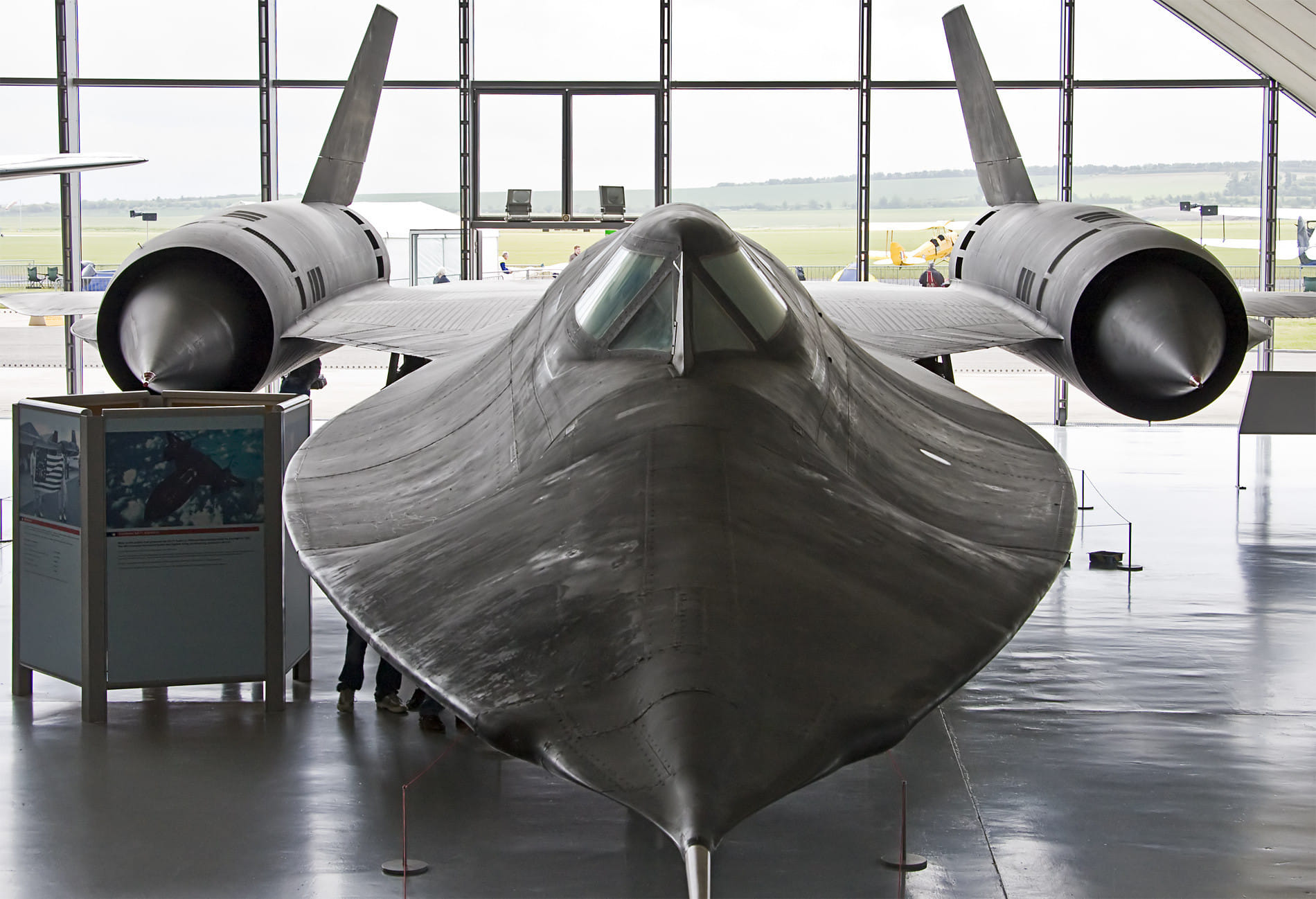 Les musées de Duxford en PA32 Saratoga