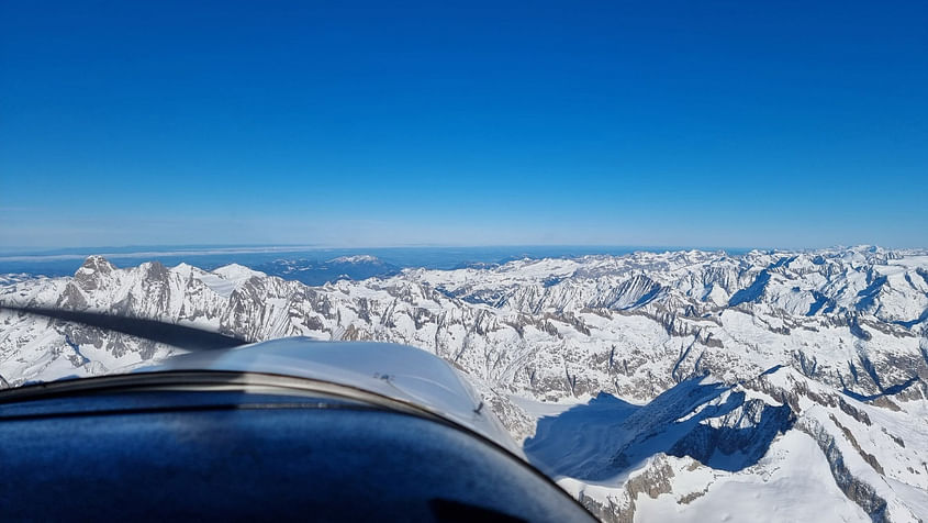 Top Rundflug ins Engadin mit Piz Bernina!