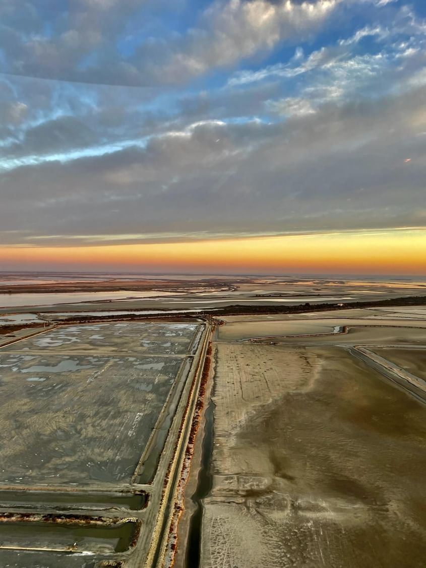Vol au dessus de la Camargue