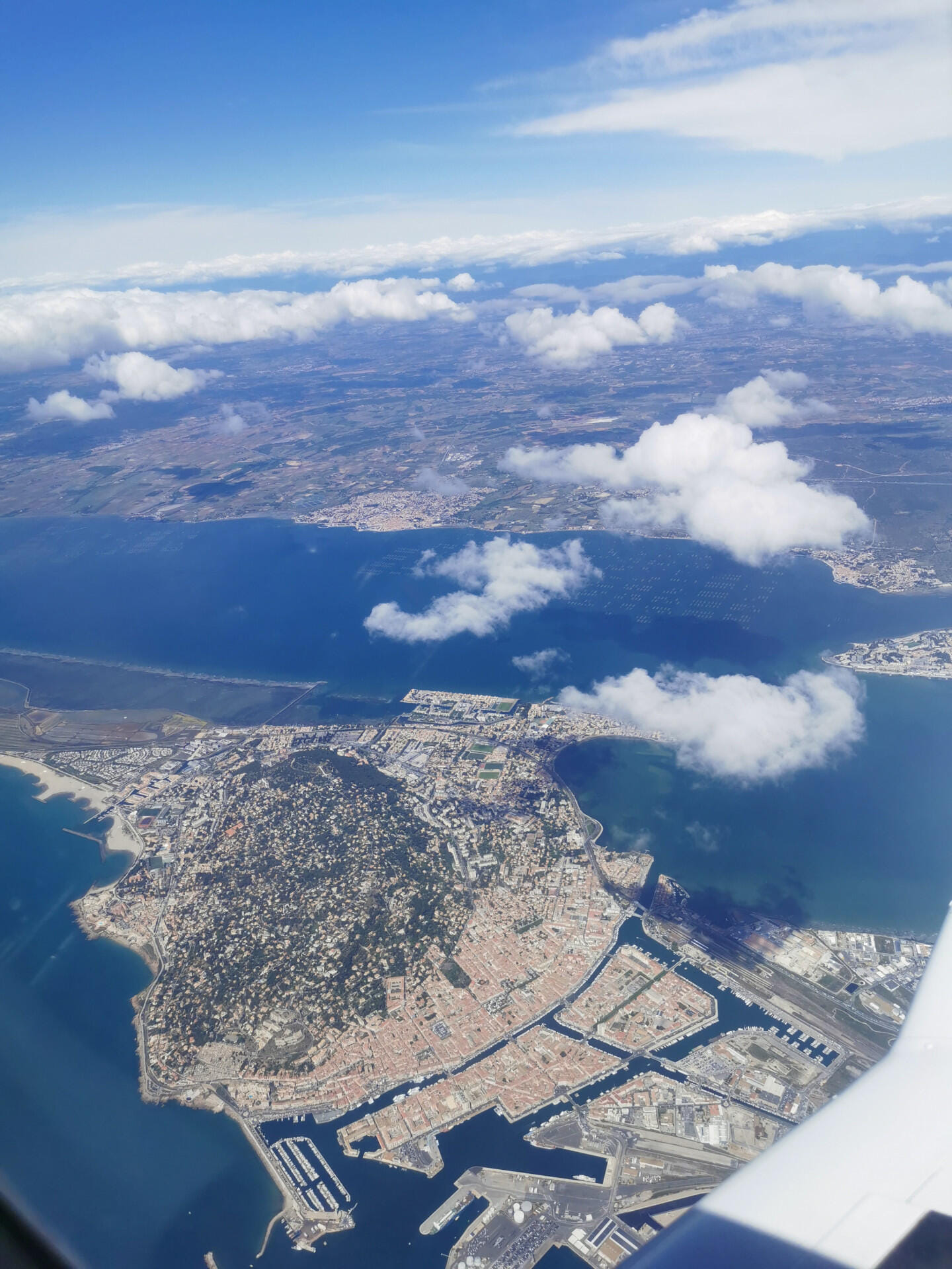 Sète et l’étang de Thau