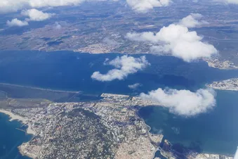 Sète et l’étang de Thau