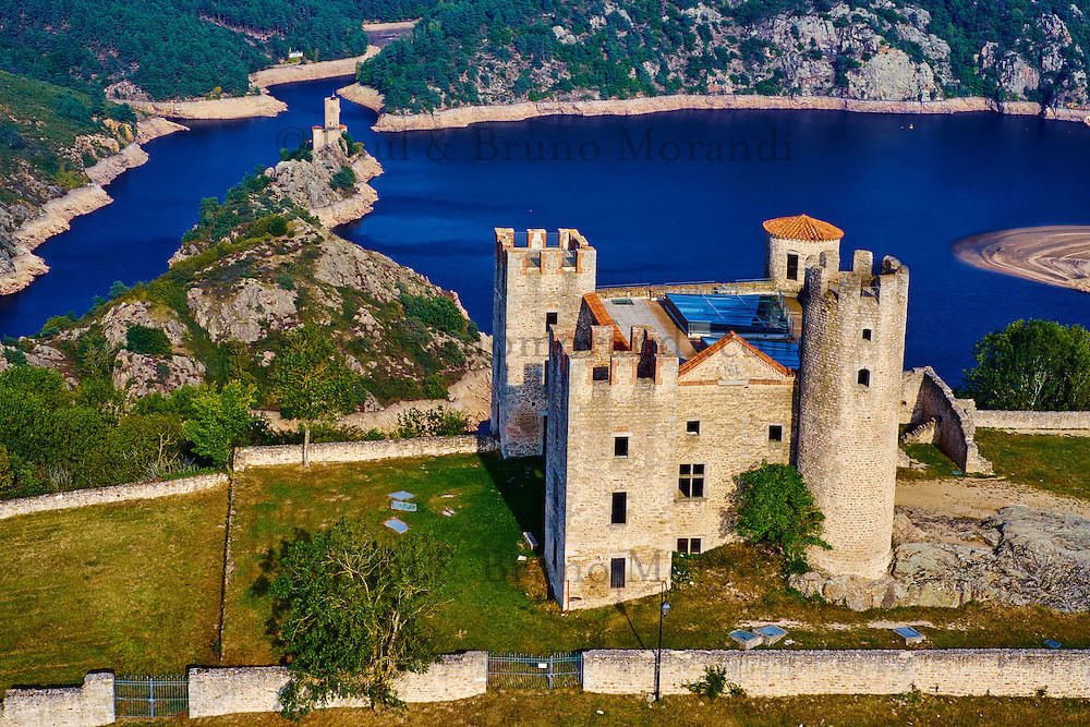 Vol au dessus du Pilat, , barrage de Grangent