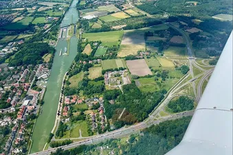 Rundflug über das Münsterland