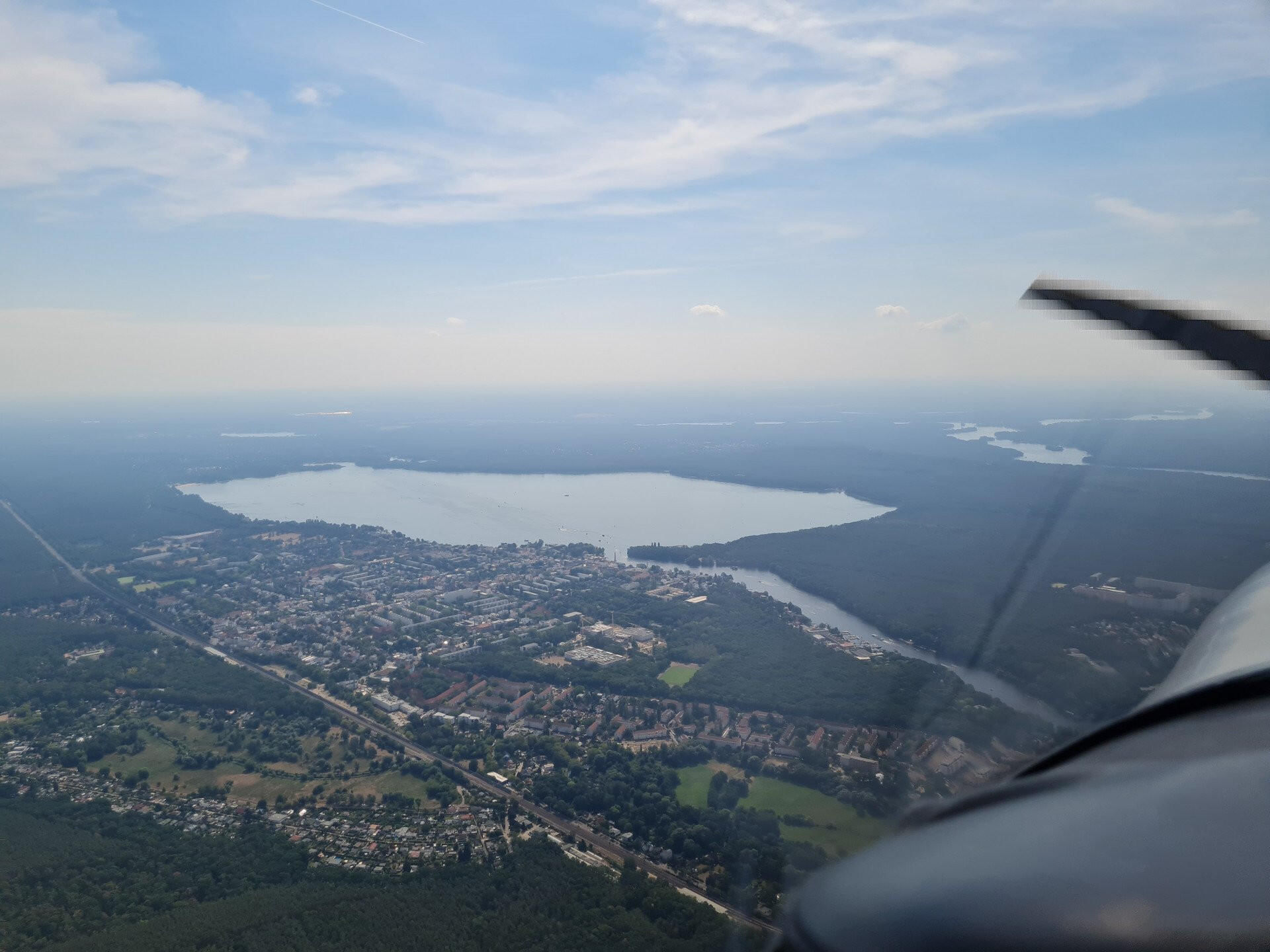 Kurzer Rundflug Berlin