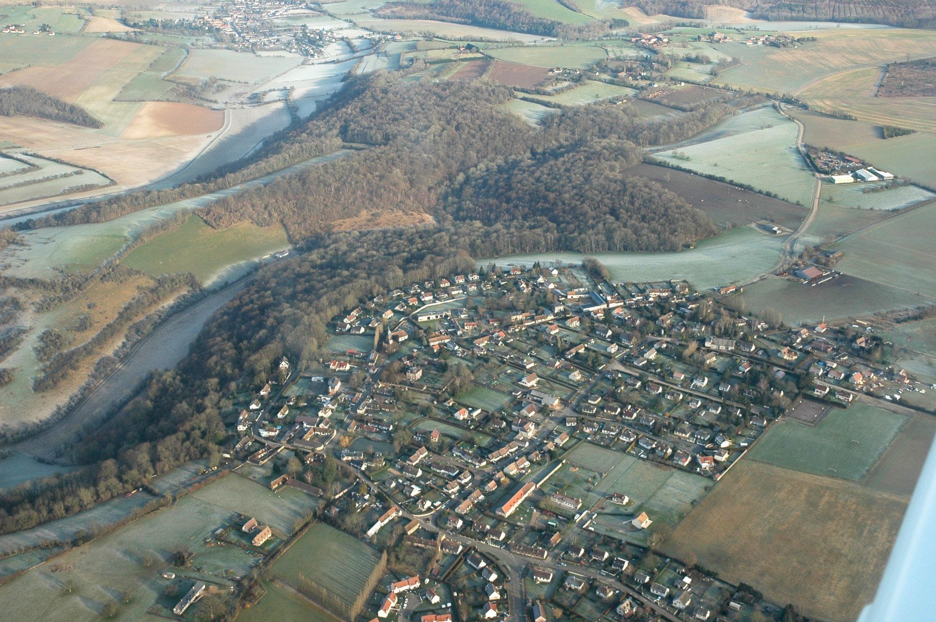 Balade aérienne de Thoiry à Giverny