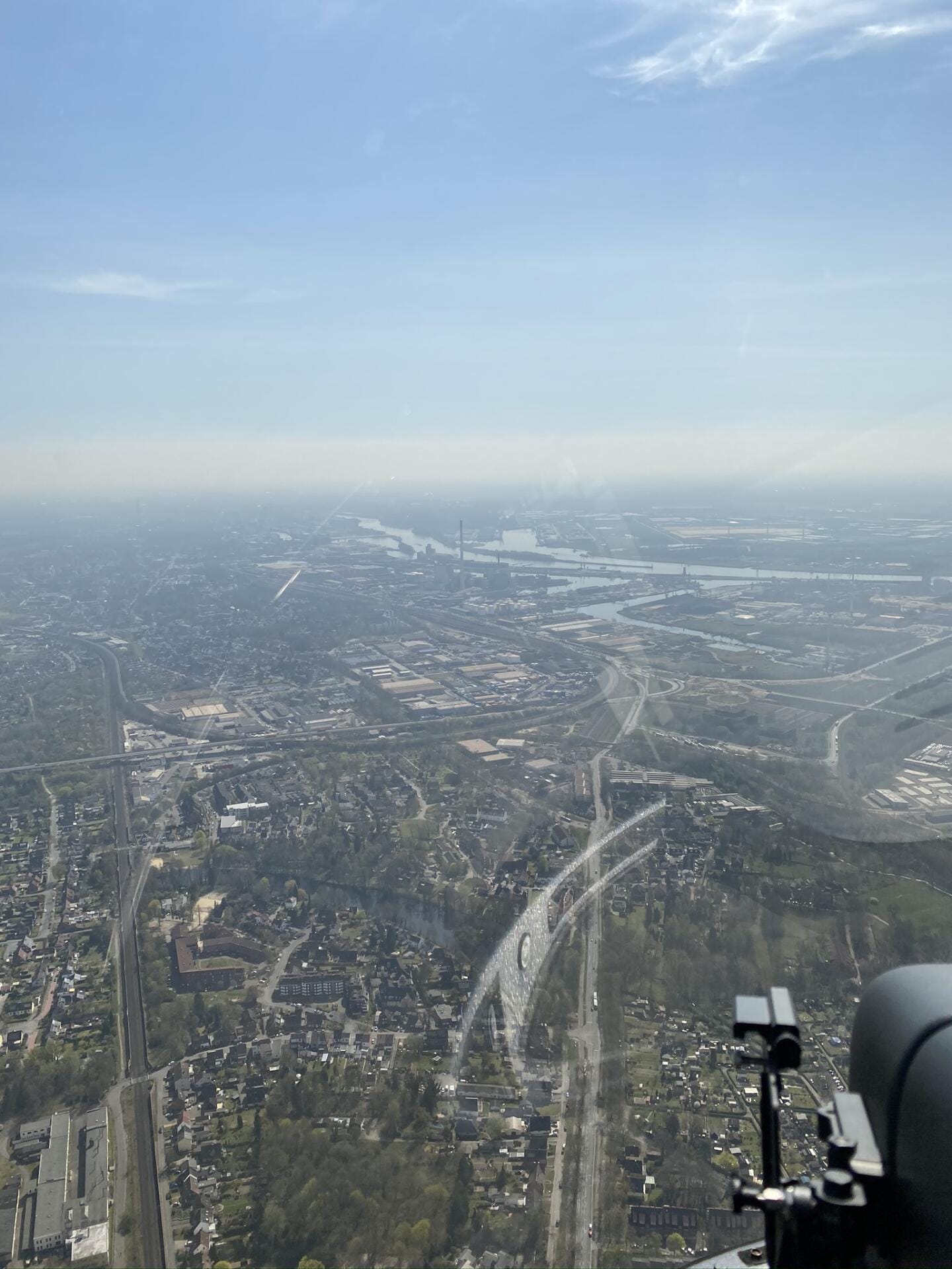 Bremen von oben inklusive Weserstadion und Bunker Valentin