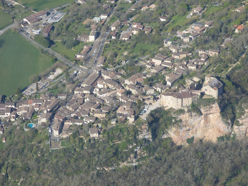 Balade aérienne : Bastides du Tarn depuis Toulouse