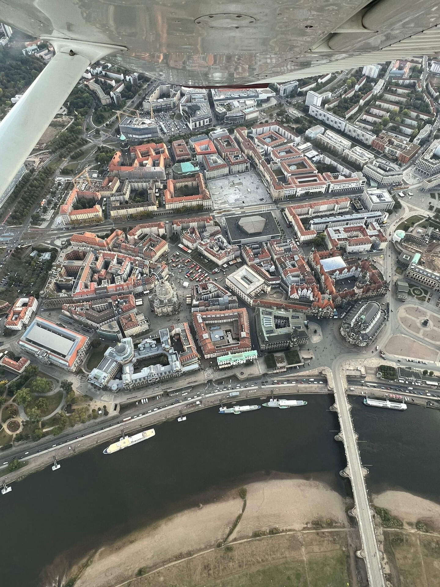 Dresden Altstadt und Elbe