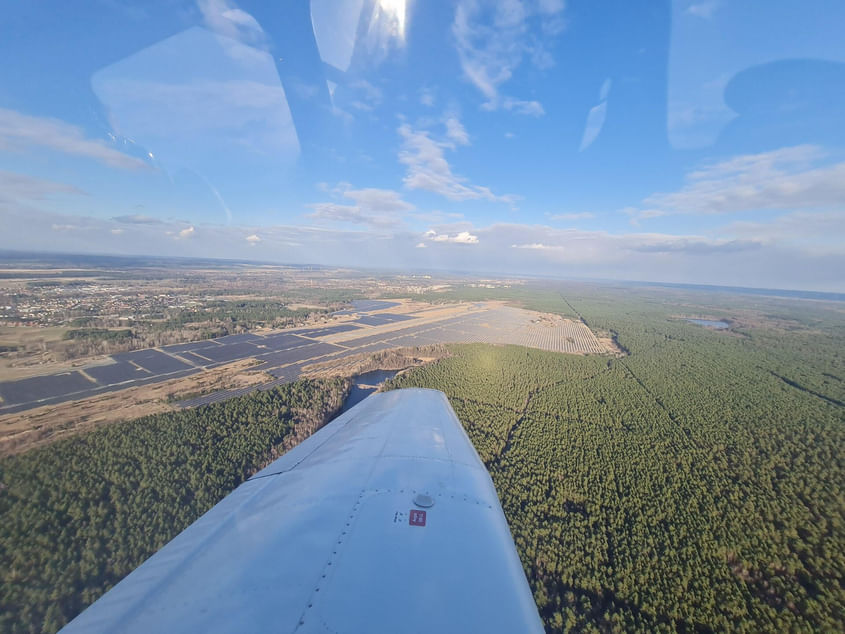 Rundflug über die Schorfheide