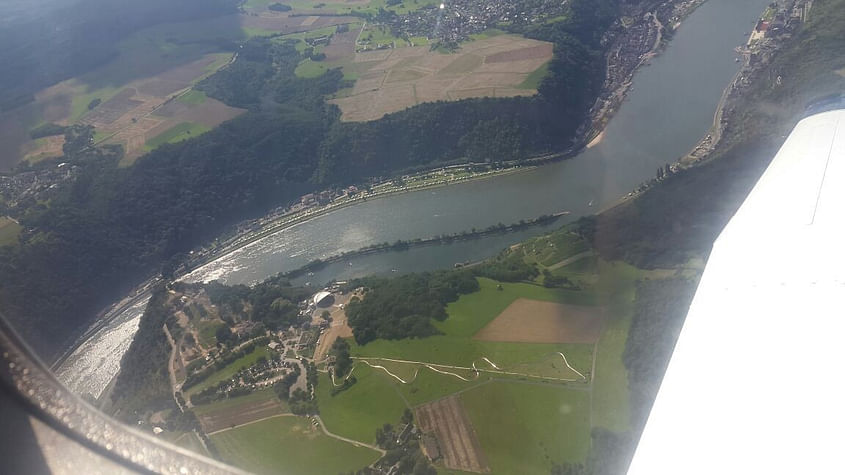 Rundflug mit leichtem Fluggerät