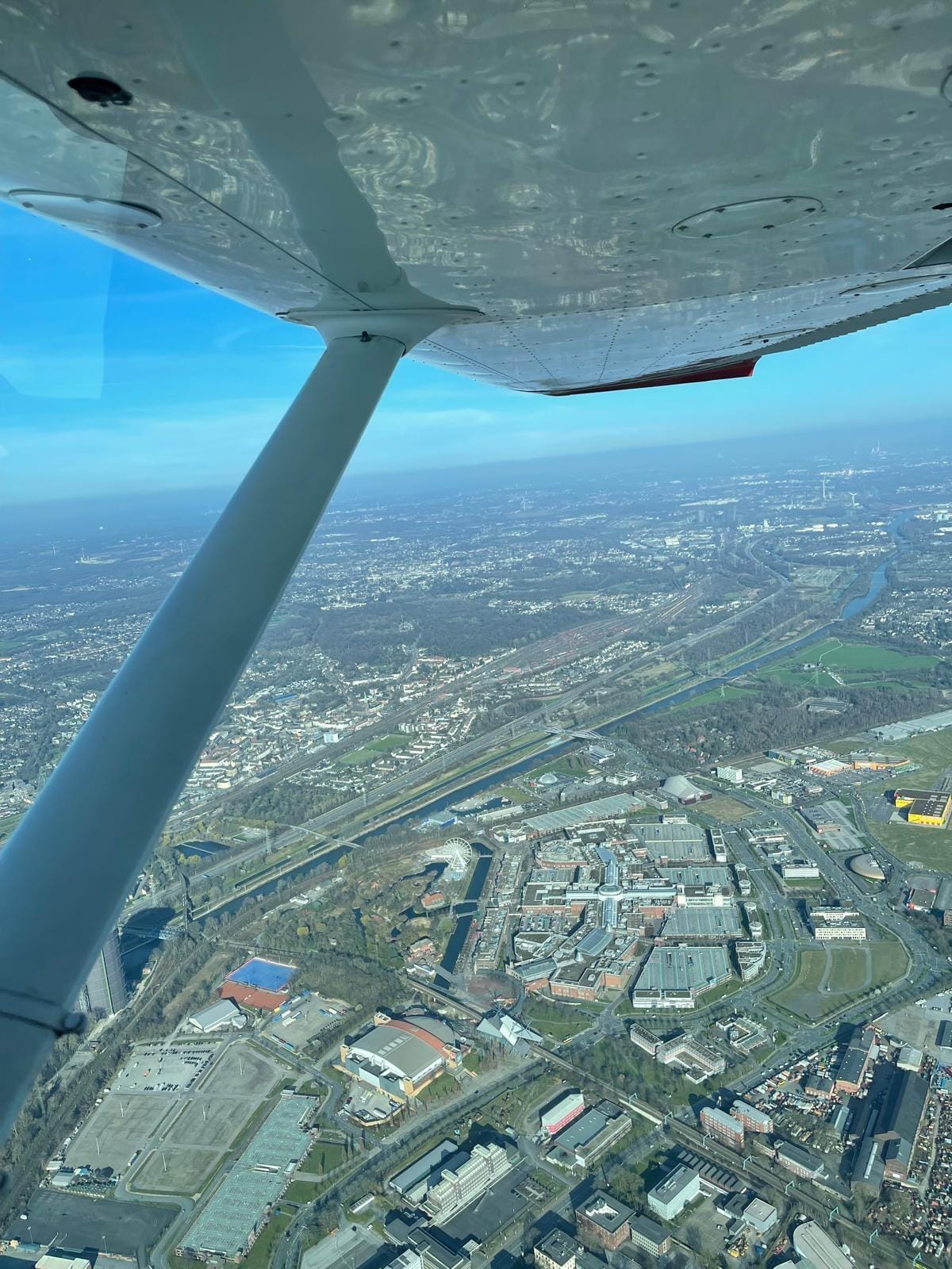 Industriekultur von oben - Faszinierender Rundflug