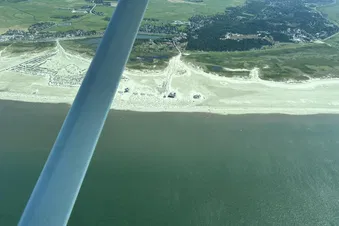 Rundflug über die Nordfriesischen Inseln + Wattenmeer