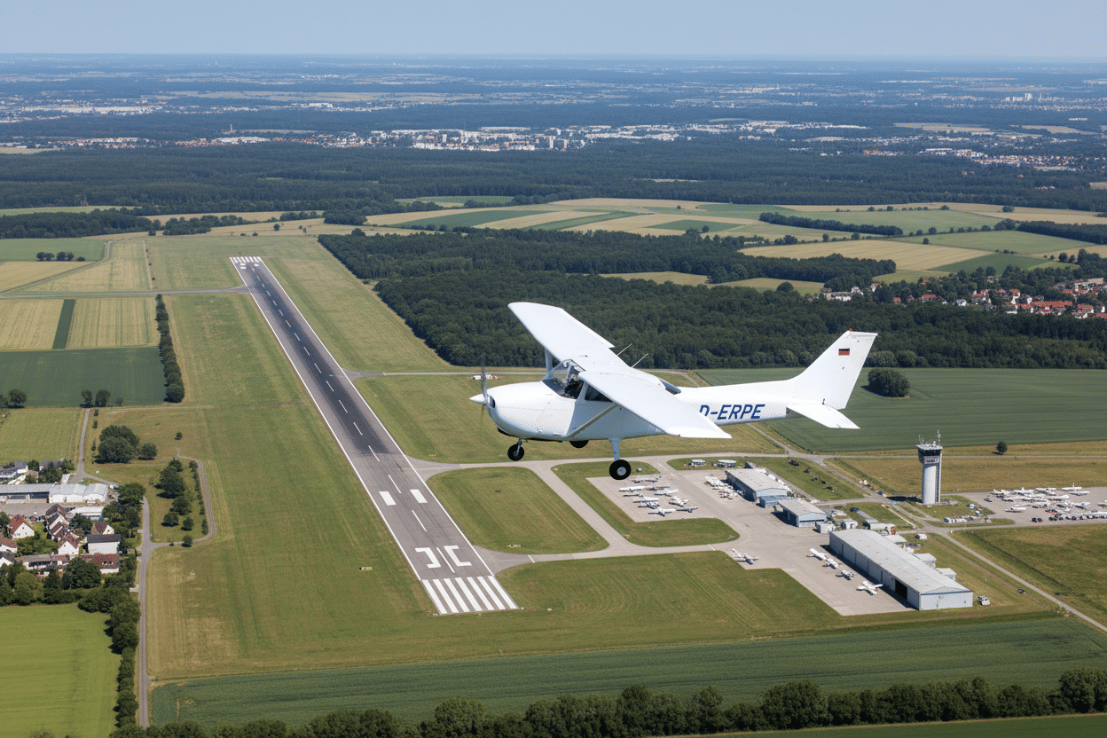 Rundflug in der Region Egelsbach