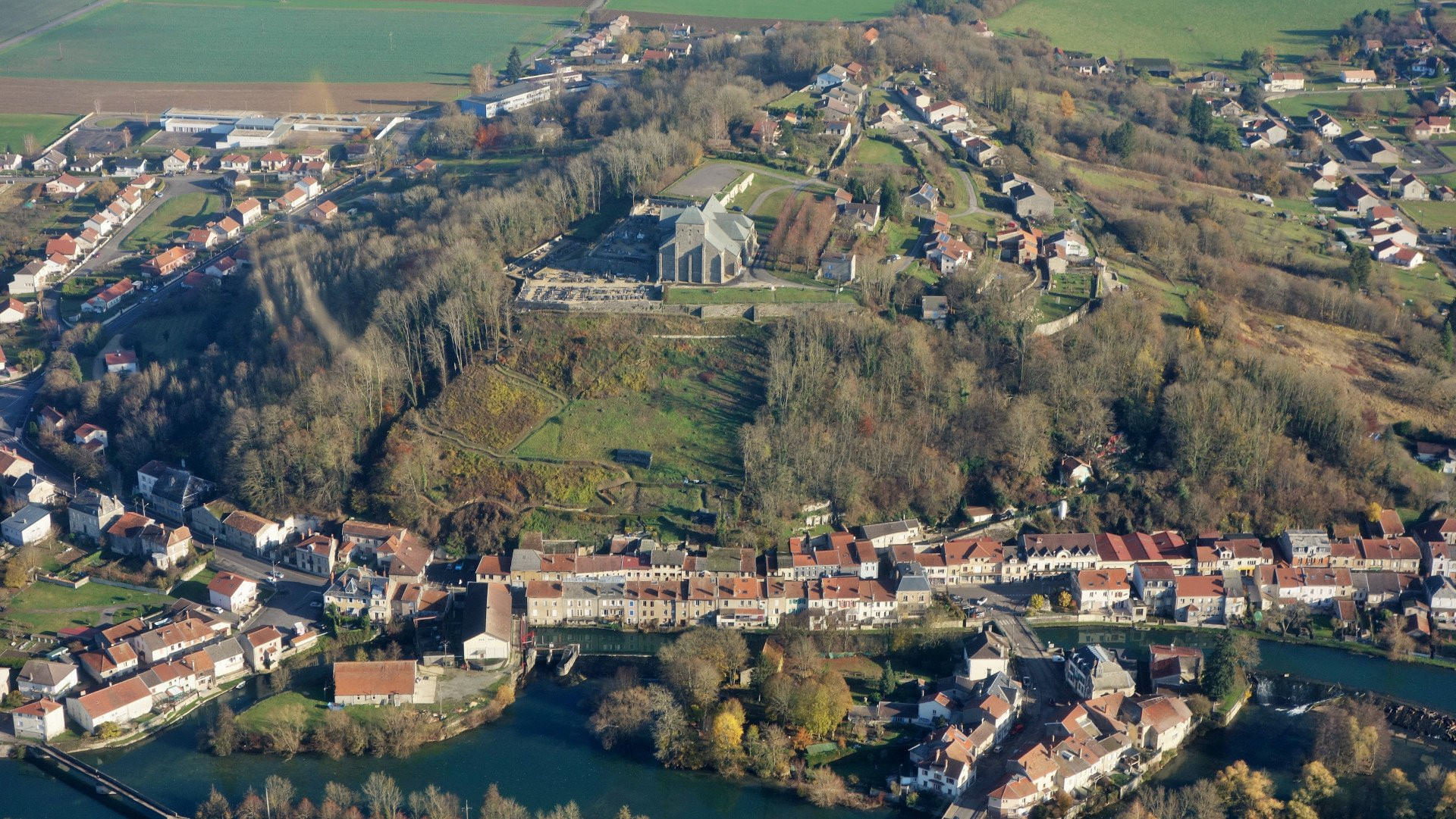 Le circuit des 3 frontières en avion depuis Verdun