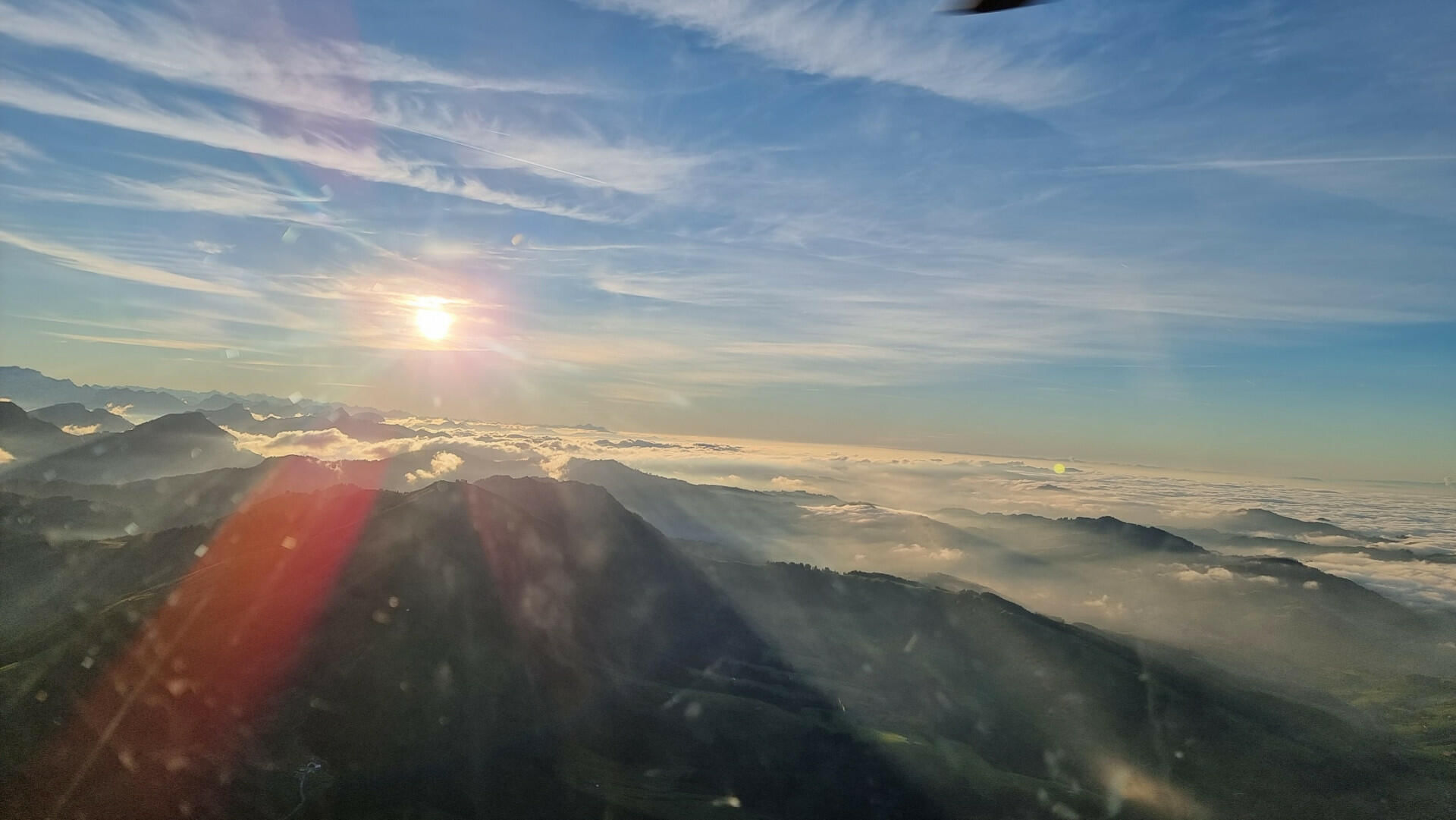Rundflug Alpstein oder Bodensee