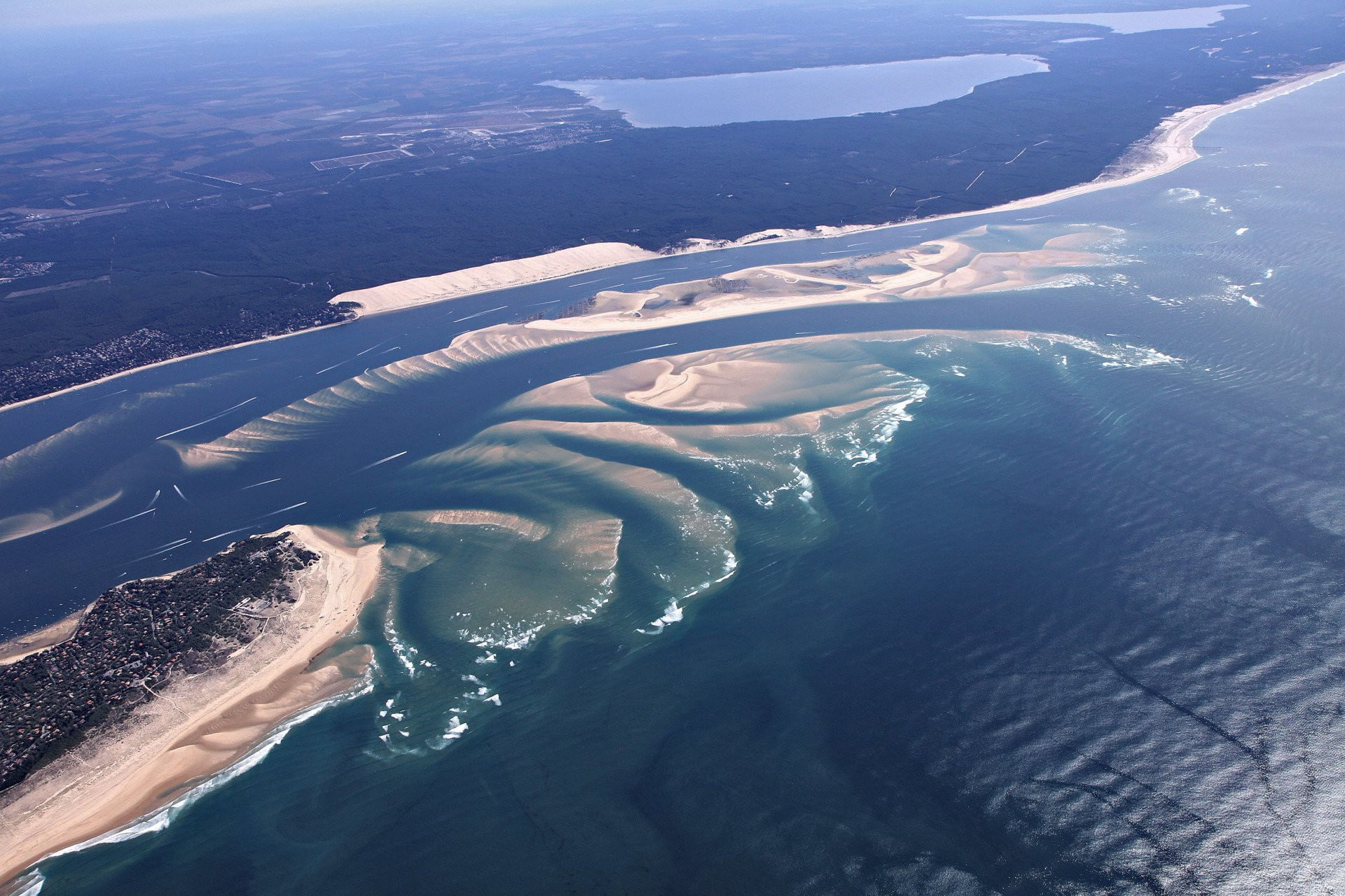 Découverte d'Arcachon en Hélicoptère - « Cap Dune du Pilat »