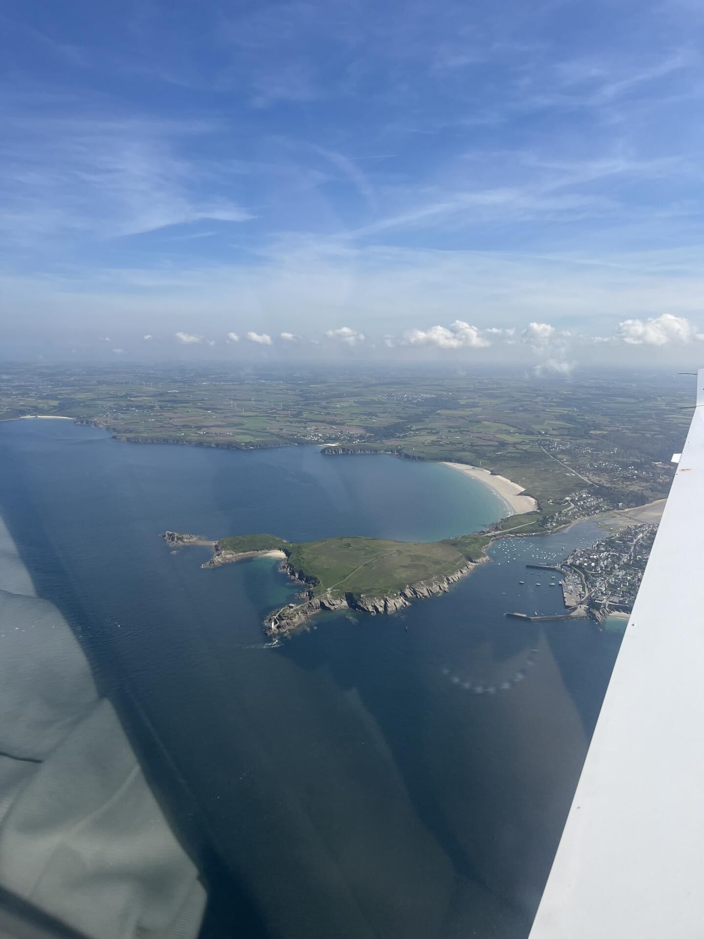 Bretagne vue du ciel : îles & rivages