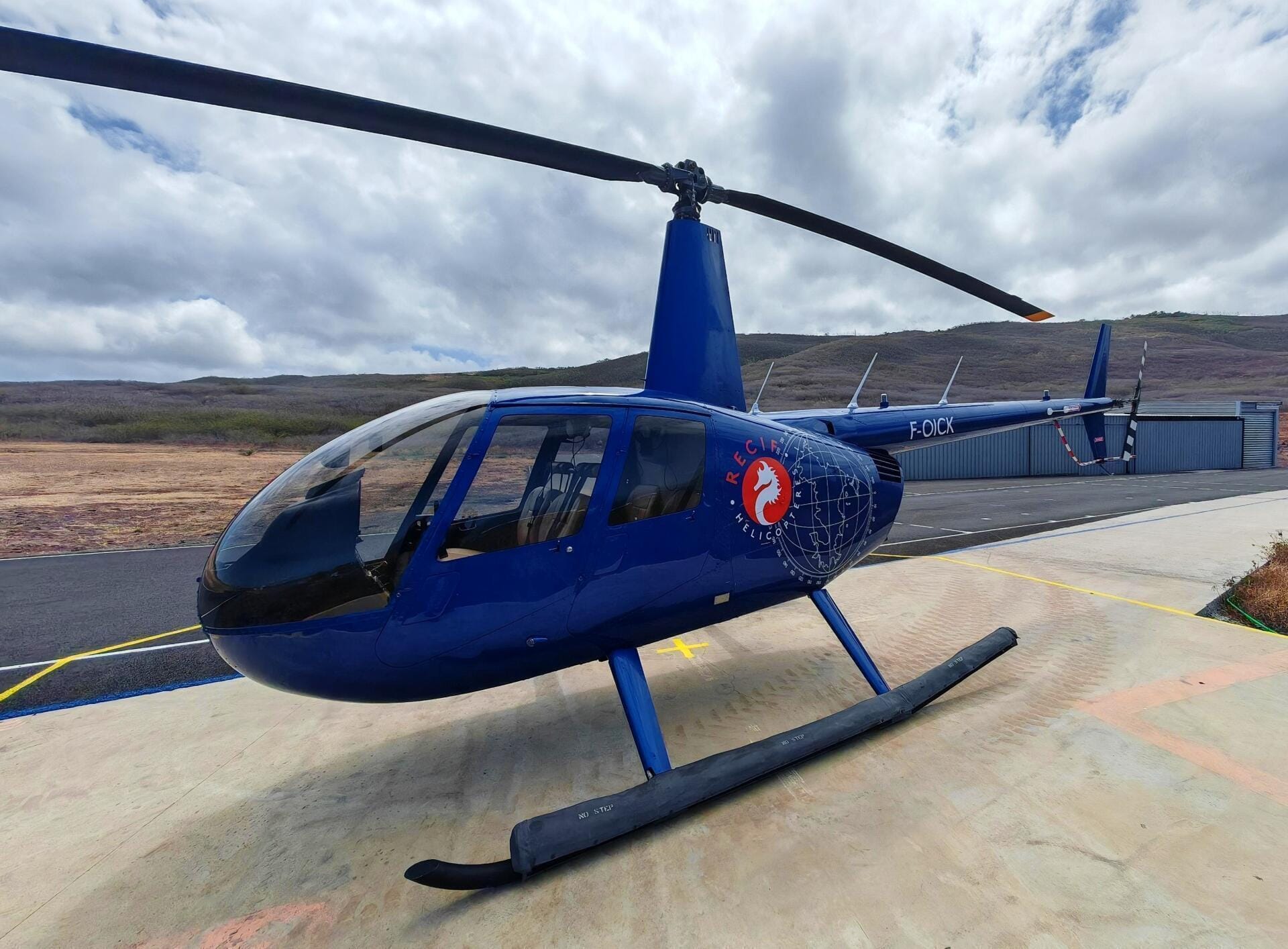 Découverte de l'hélicoptère