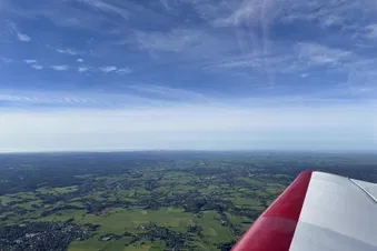 2h Rundflug: Aachen, Düsseldorf, Köln, Nürburgring Rursee