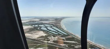 De la camargues à la côte bleue en hélicoptère