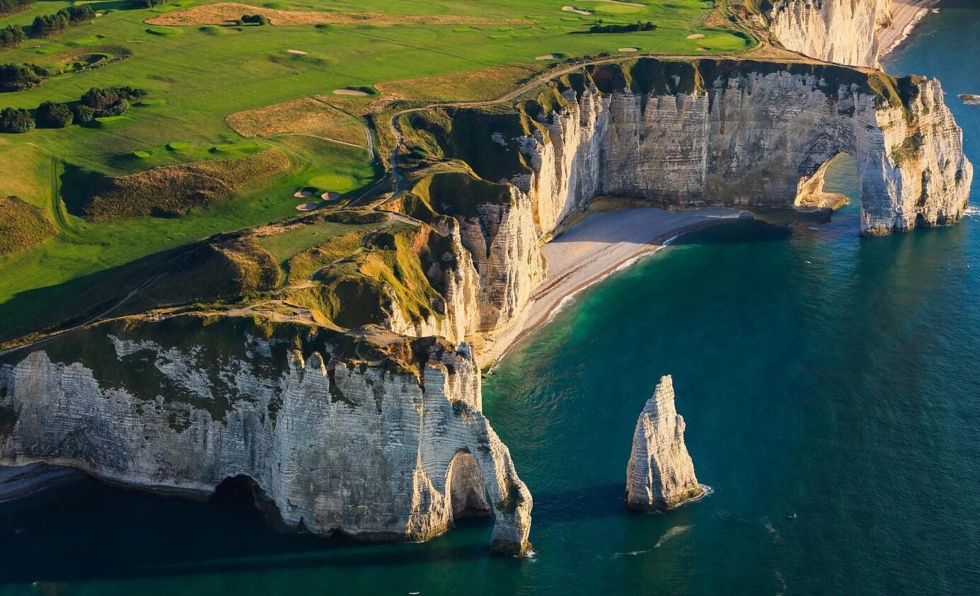 DR400 : Boucles de Seine, Etretat, côte normande, Deauville - France
