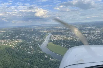 Dresden Altstadt von oben