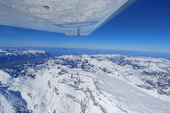 Mont Blanc Rundflug
